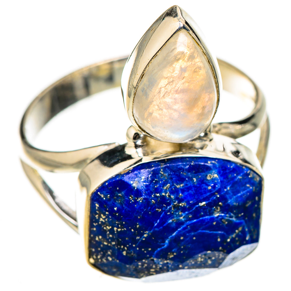 Lapis Lazuli Rings handcrafted by Ana Silver Co - RING126446 - Photo 2