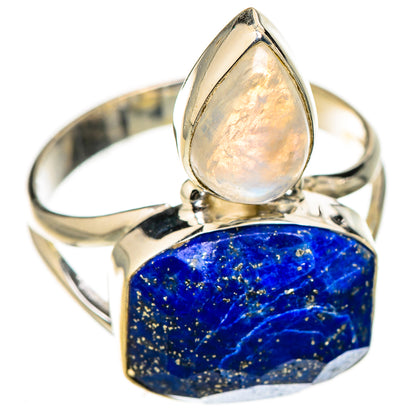Lapis Lazuli Rings handcrafted by Ana Silver Co - RING126446 - Photo 2