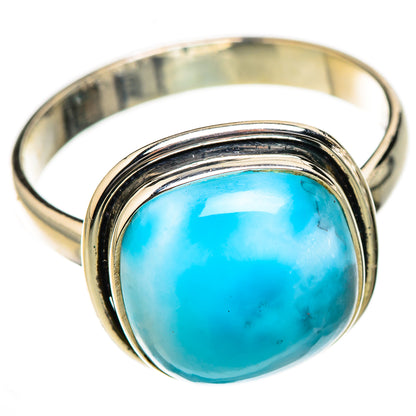 Larimar Rings handcrafted by Ana Silver Co - RING126449 - Photo 2