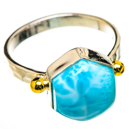 Larimar Rings handcrafted by Ana Silver Co - RING126450 - Photo 2