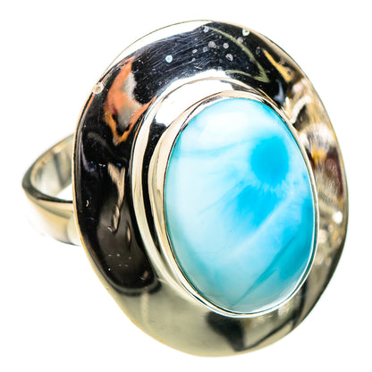 Larimar Rings handcrafted by Ana Silver Co - RING126464 - Photo 2