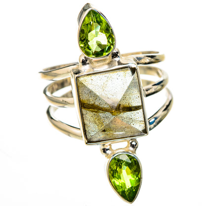Labradorite Rings handcrafted by Ana Silver Co - RING126480 - Photo 2