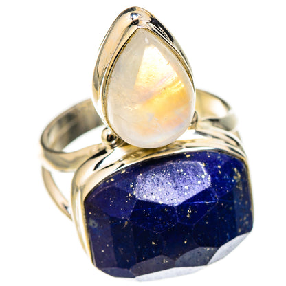 Lapis Lazuli Rings handcrafted by Ana Silver Co - RING126485 - Photo 2