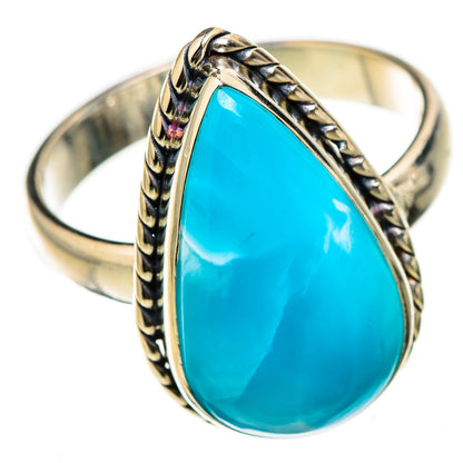Larimar Rings handcrafted by Ana Silver Co - RING126489 - Photo 2