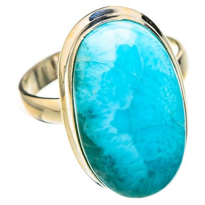 Larimar Rings handcrafted by Ana Silver Co - RING126490 - Photo 2
