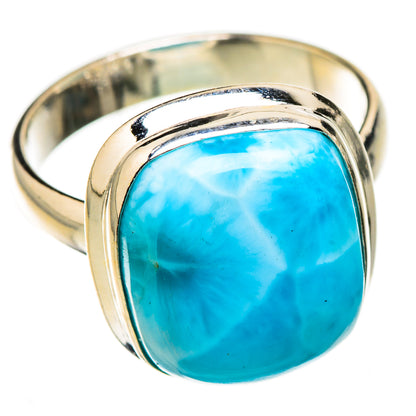 Larimar Rings handcrafted by Ana Silver Co - RING126512 - Photo 2