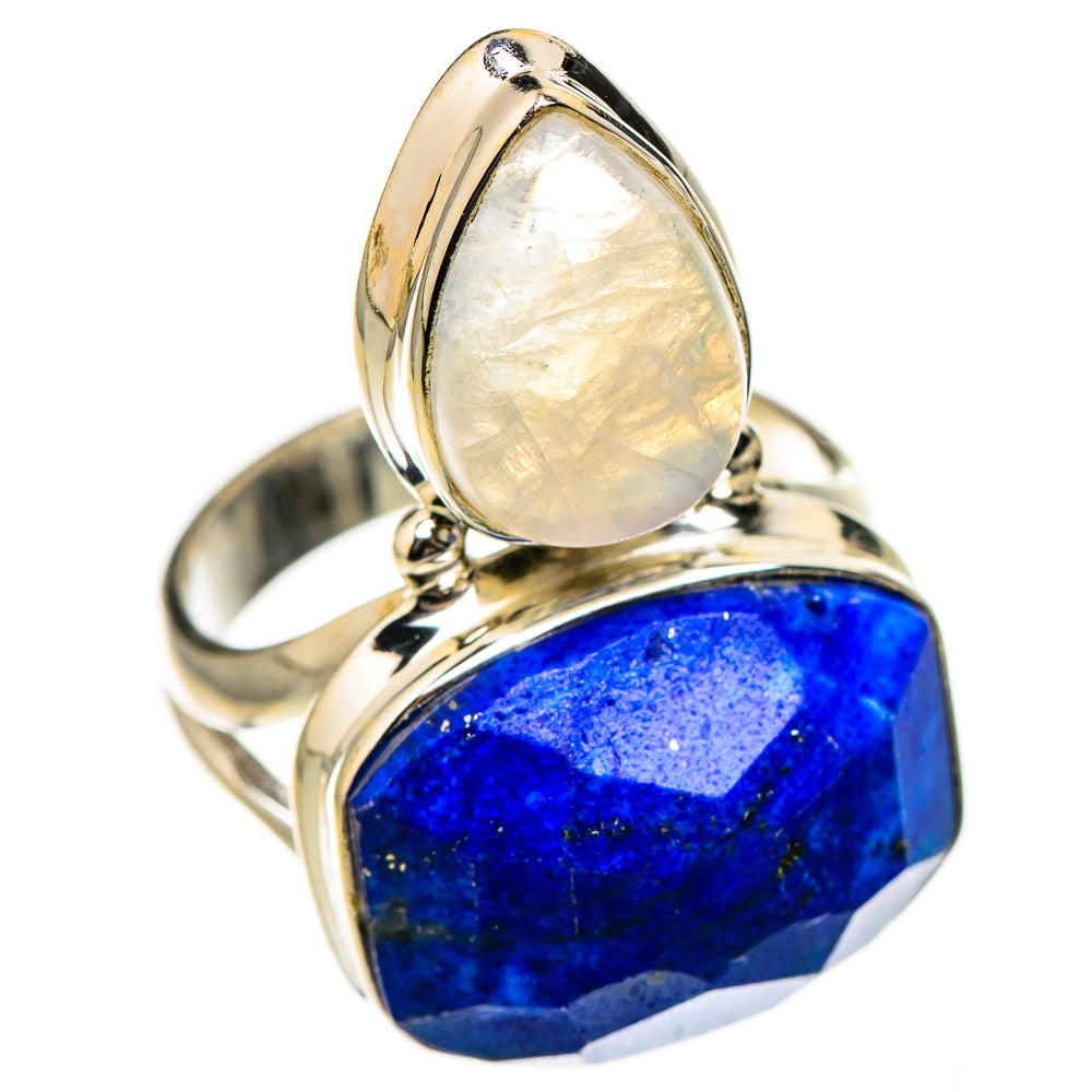 Lapis Lazuli Rings handcrafted by Ana Silver Co - RING126526 - Photo 2