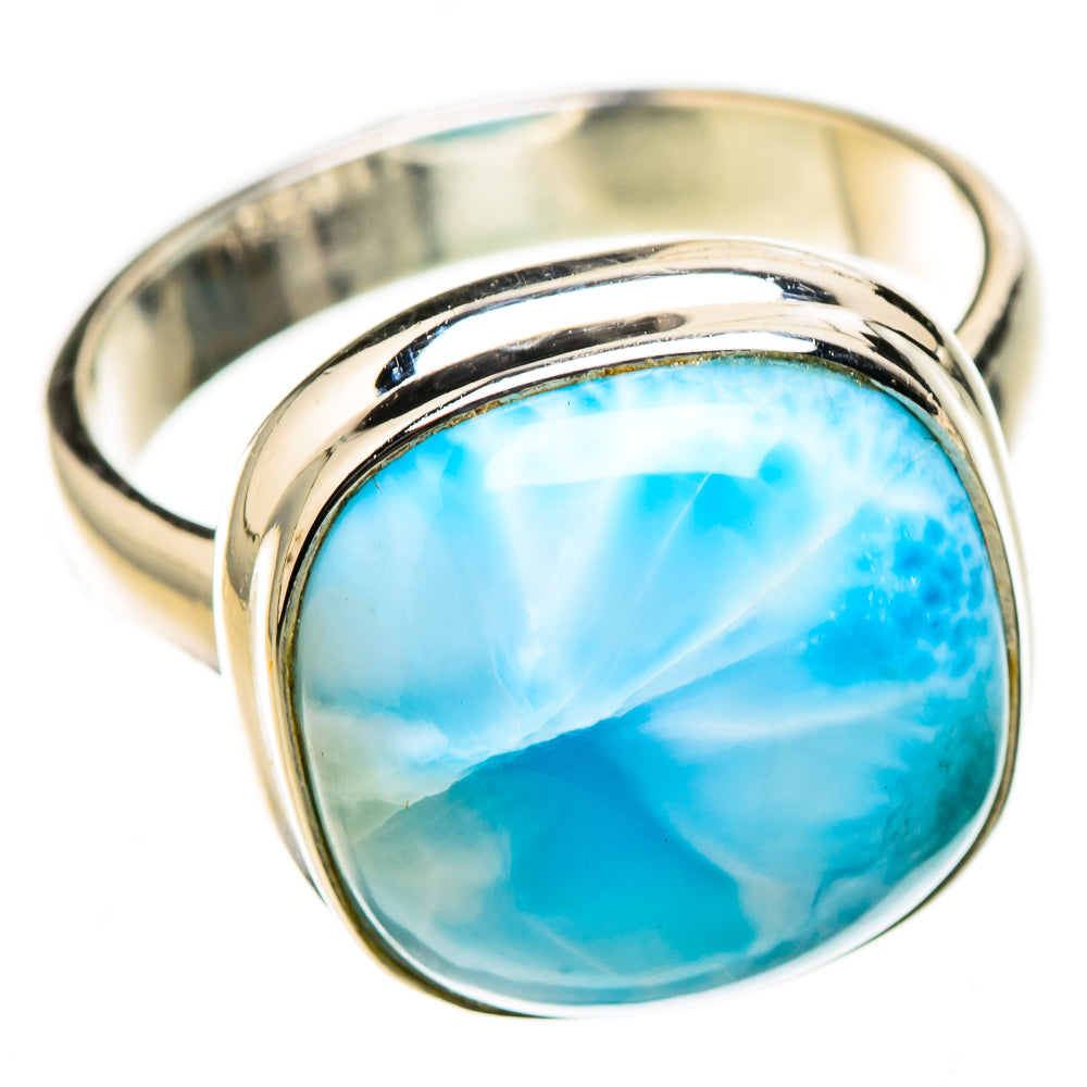Larimar Rings handcrafted by Ana Silver Co - RING126528 - Photo 2