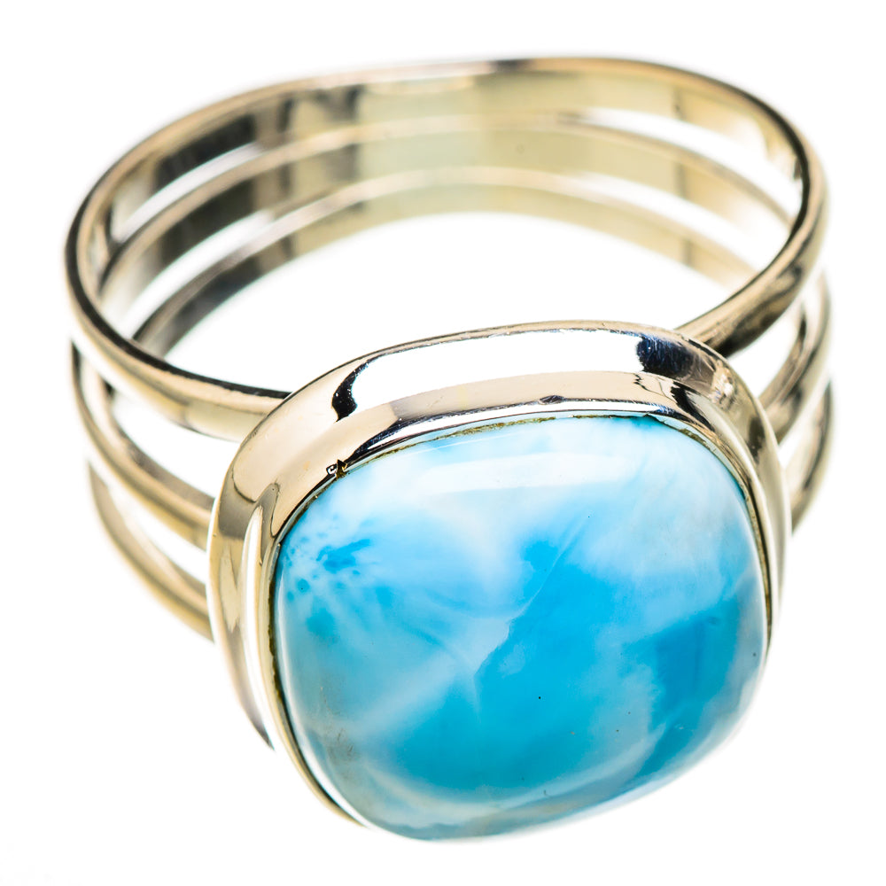 Larimar Rings handcrafted by Ana Silver Co - RING126533 - Photo 2