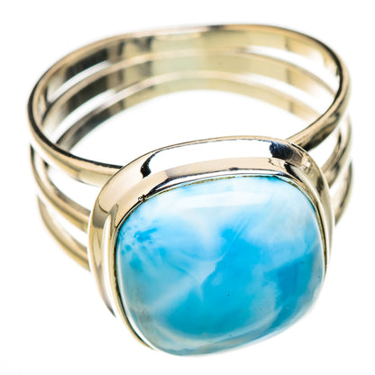 Larimar Rings handcrafted by Ana Silver Co - RING126533 - Photo 2