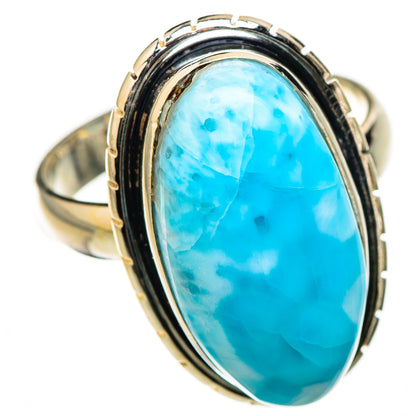 Larimar Rings handcrafted by Ana Silver Co - RING126550 - Photo 2