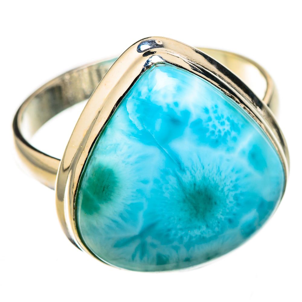 Larimar Rings handcrafted by Ana Silver Co - RING126556 - Photo 2