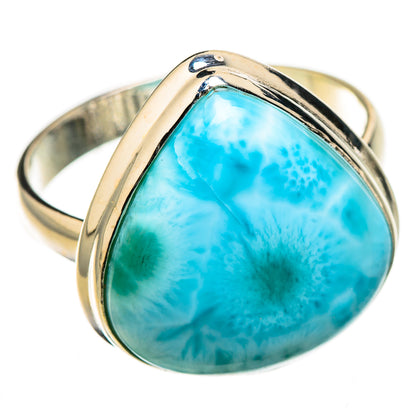 Larimar Rings handcrafted by Ana Silver Co - RING126556 - Photo 2
