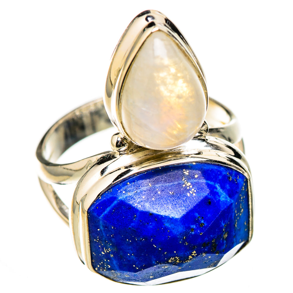 Lapis Lazuli Rings handcrafted by Ana Silver Co - RING126566 - Photo 2