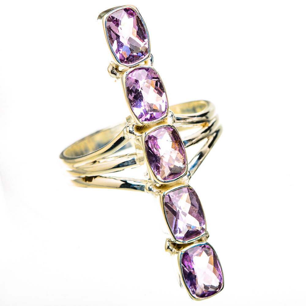 Amethyst Rings handcrafted by Ana Silver Co - RING126572 - Photo 2