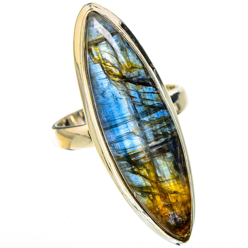 Labradorite Rings handcrafted by Ana Silver Co - RING126589 - Photo 2
