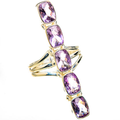 Amethyst Rings handcrafted by Ana Silver Co - RING126594 - Photo 2