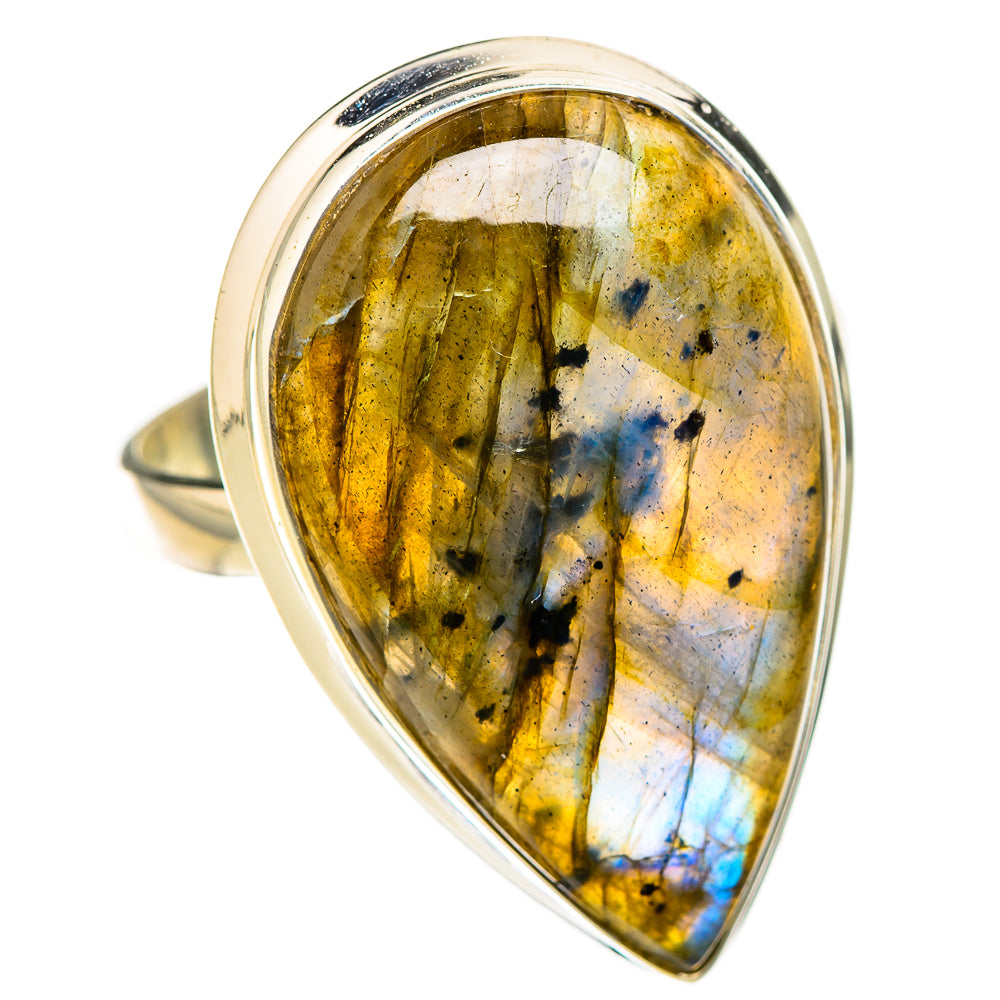 Labradorite Rings handcrafted by Ana Silver Co - RING126600 - Photo 2