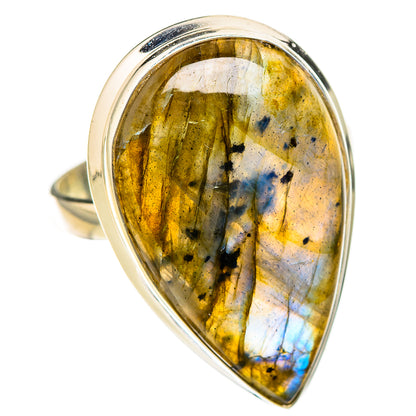 Labradorite Rings handcrafted by Ana Silver Co - RING126600 - Photo 2
