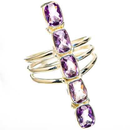 Amethyst Rings handcrafted by Ana Silver Co - RING126617 - Photo 2