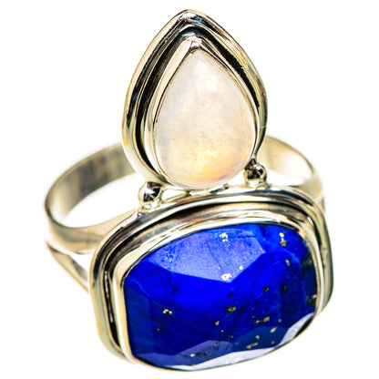 Lapis Lazuli Rings handcrafted by Ana Silver Co - RING126631 - Photo 2