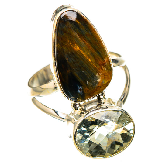 Pietersite Rings handcrafted by Ana Silver Co - RING126635 - Photo 2