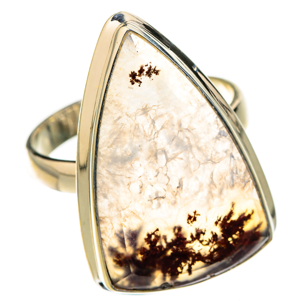 Indonesian Plume Agate Rings handcrafted by Ana Silver Co - RING126658 - Photo 2