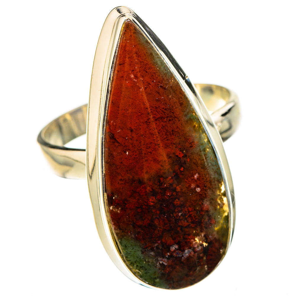 Bloodstone Rings handcrafted by Ana Silver Co - RING126660 - Photo 2