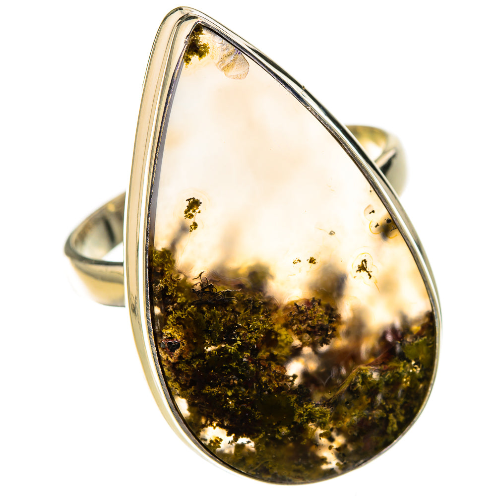 Indonesian Plume Agate Rings handcrafted by Ana Silver Co - RING126678 - Photo 2