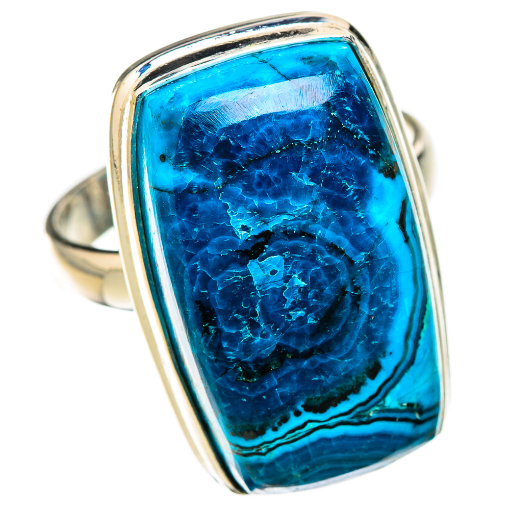 Shattuckite Rings handcrafted by Ana Silver Co - RING126706 - Photo 2