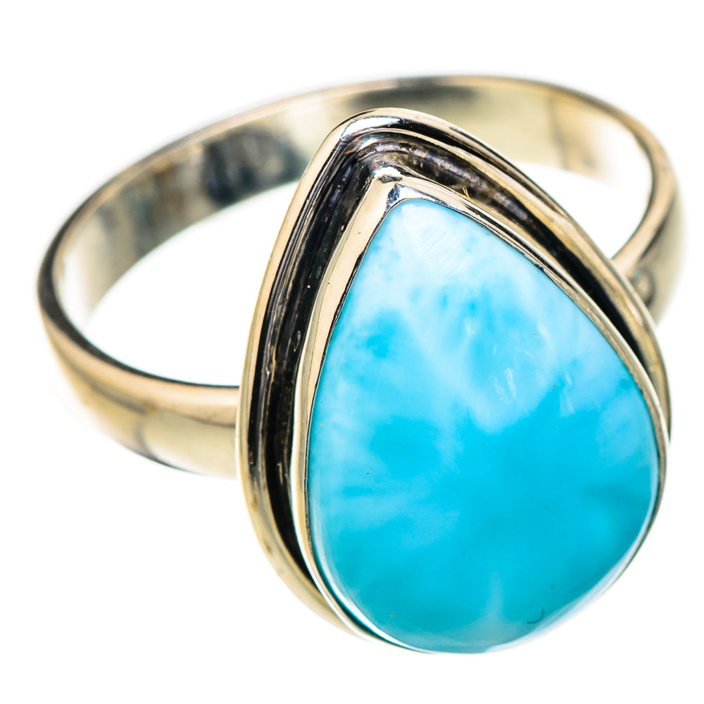 Larimar Rings handcrafted by Ana Silver Co - RING126740 - Photo 2