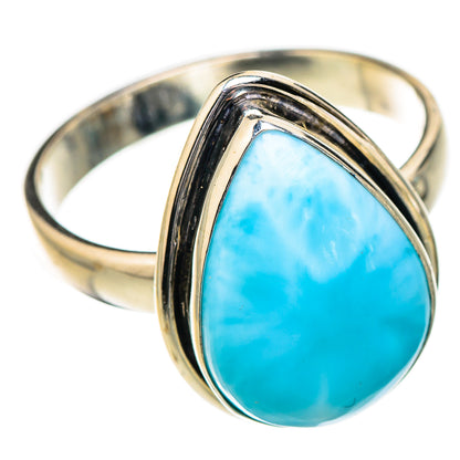Larimar Rings handcrafted by Ana Silver Co - RING126740 - Photo 2