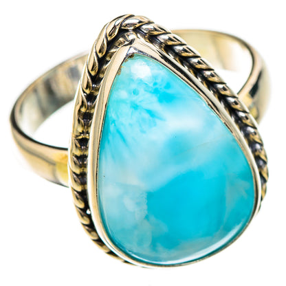 Larimar Rings handcrafted by Ana Silver Co - RING126760 - Photo 2