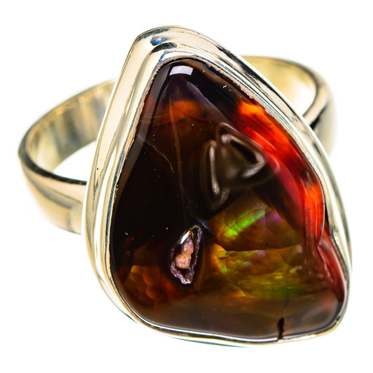 Mexican Fire Agate Rings handcrafted by Ana Silver Co - RING126766 - Photo 2