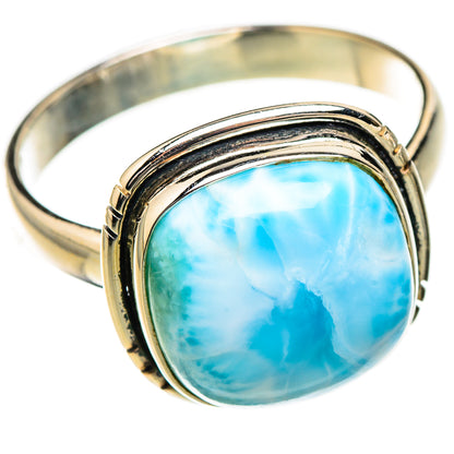 Larimar Rings handcrafted by Ana Silver Co - RING126825 - Photo 2