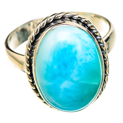 Larimar Rings handcrafted by Ana Silver Co - RING126840 - Photo 2