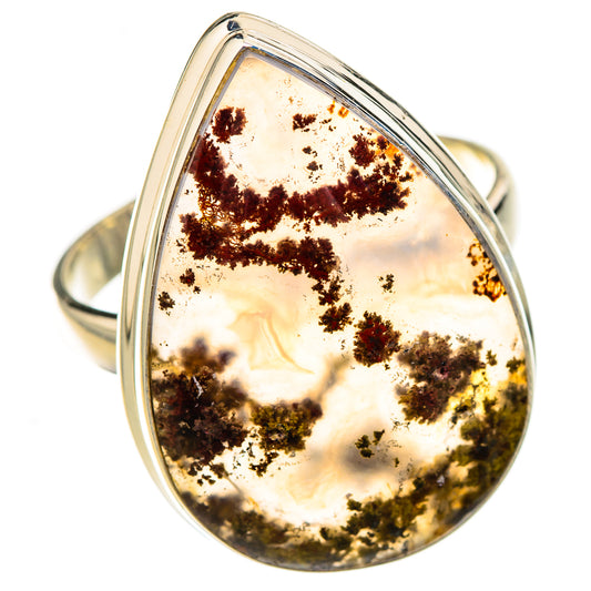 Indonesian Plume Agate Rings handcrafted by Ana Silver Co - RING126892 - Photo 2