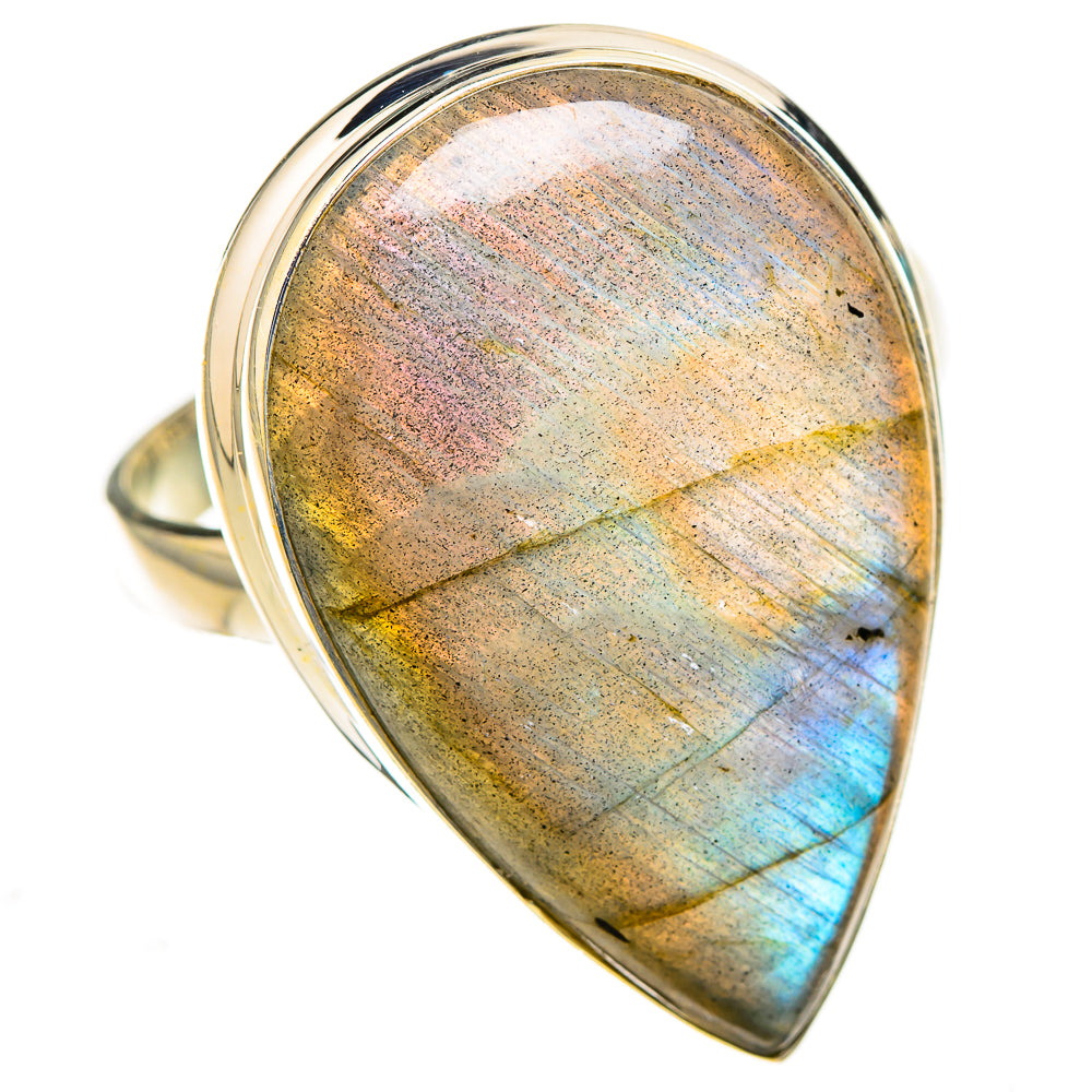 Labradorite Rings handcrafted by Ana Silver Co - RING126909 - Photo 2
