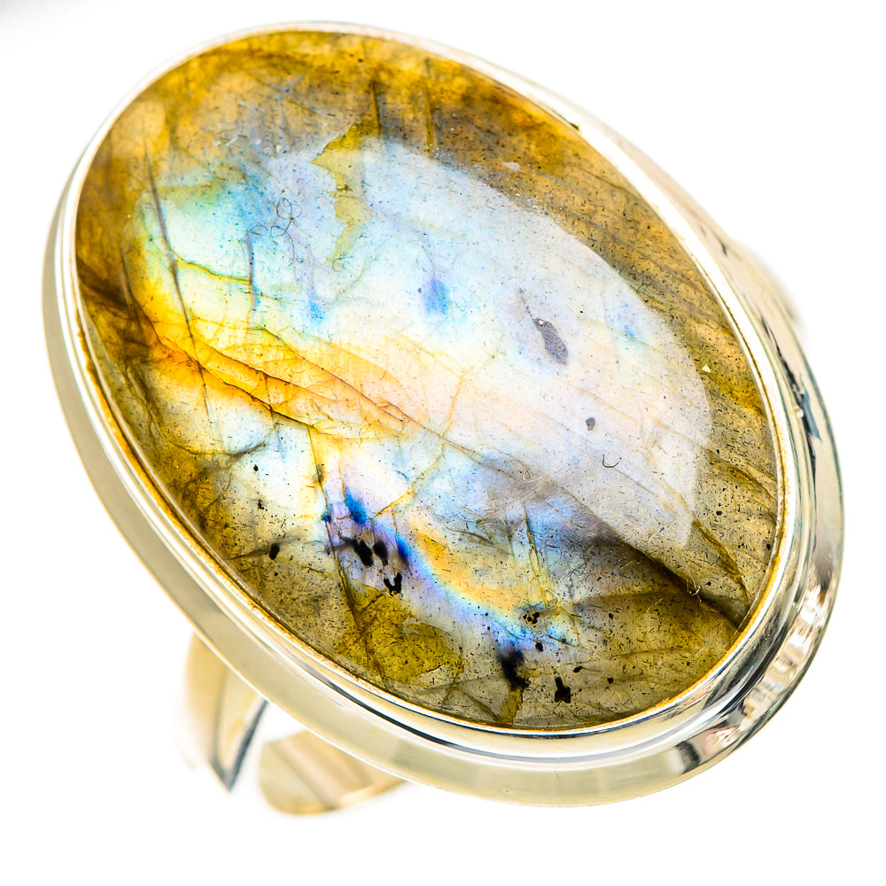 Labradorite Rings handcrafted by Ana Silver Co - RING126930 - Photo 2