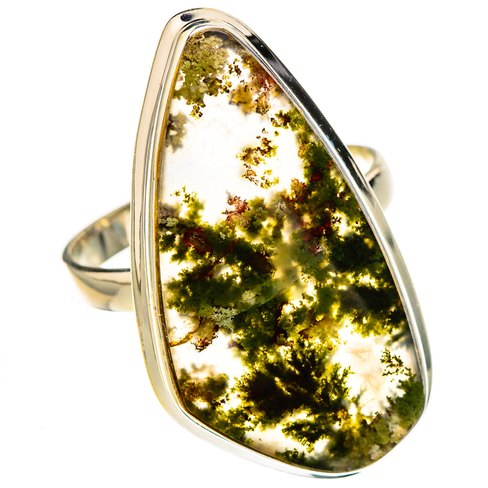 Indonesian Plume Agate Rings handcrafted by Ana Silver Co - RING126937 - Photo 2