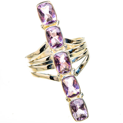 Pink Amethyst Rings handcrafted by Ana Silver Co - RING126941 - Photo 2