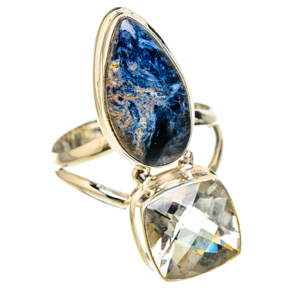 Pietersite, White Quartz Rings handcrafted by Ana Silver Co - RING126987 - Photo 2