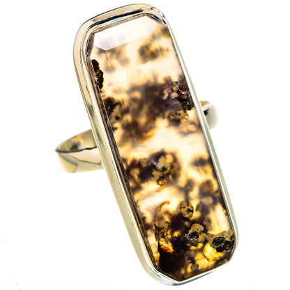 Indonesian Plume Agate Rings handcrafted by Ana Silver Co - RING127023 - Photo 2