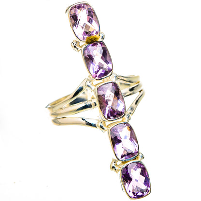 Pink Amethyst Rings handcrafted by Ana Silver Co - RING127046 - Photo 2