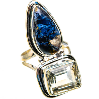 Pietersite, White Quartz Rings handcrafted by Ana Silver Co - RING127065 - Photo 2