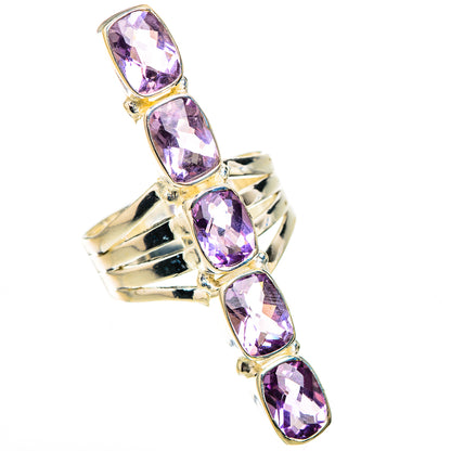 Pink Amethyst Rings handcrafted by Ana Silver Co - RING127119 - Photo 2