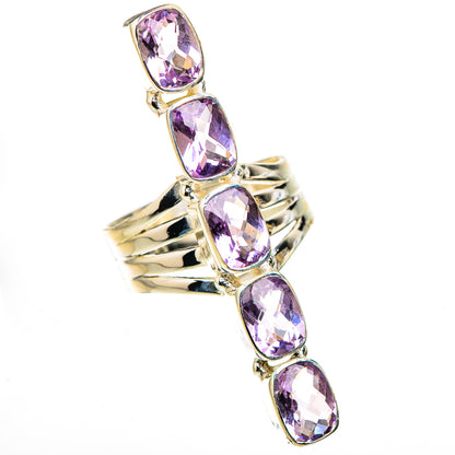 Pink Amethyst Rings handcrafted by Ana Silver Co - RING127123 - Photo 2