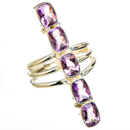 Pink Amethyst Rings handcrafted by Ana Silver Co - RING127124 - Photo 2