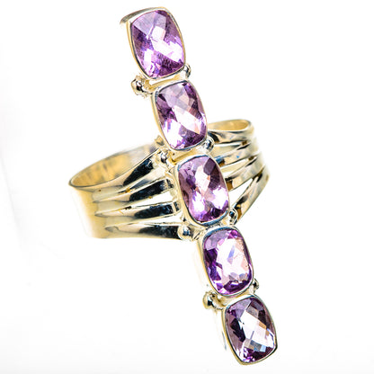 Pink Amethyst Rings handcrafted by Ana Silver Co - RING127131 - Photo 2