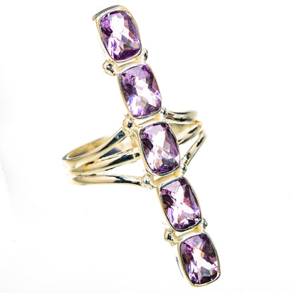 Pink Amethyst Rings handcrafted by Ana Silver Co - RING127137 - Photo 2